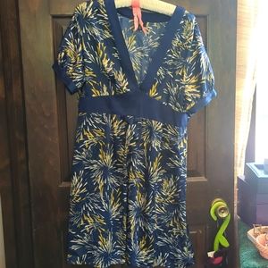 Silky, soft high waisted dress